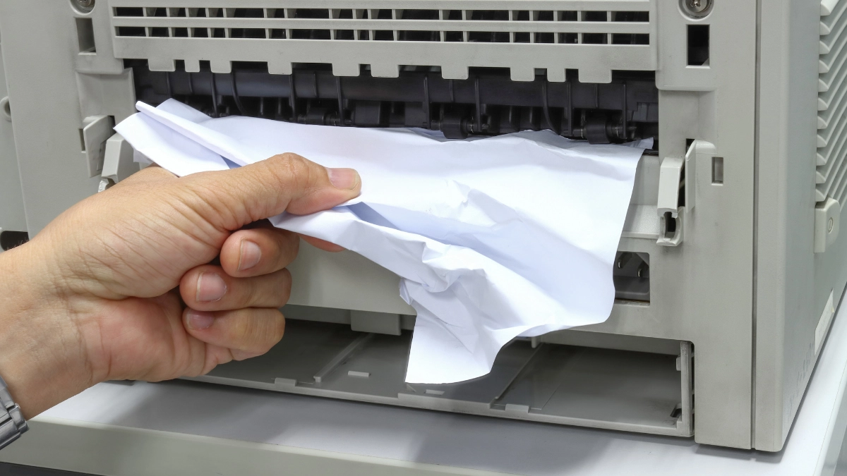 printer rusak akibat Kertas macet (paper jam)