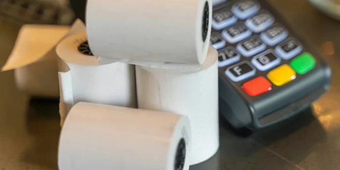 printer thermal tidak keluar tulisan