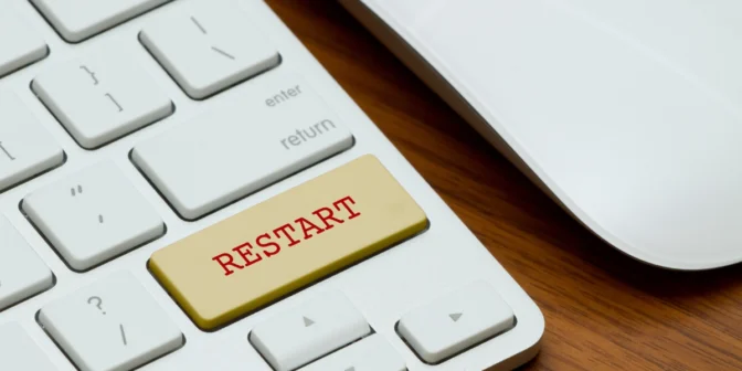 hasil print bergaris