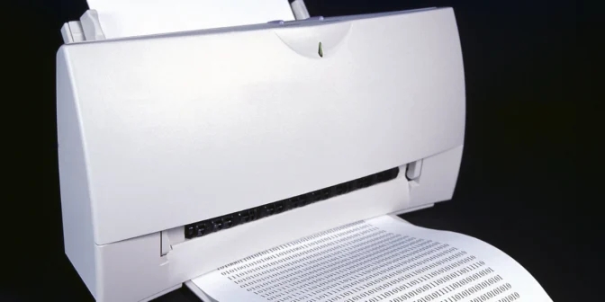 tanda tinta printer habis