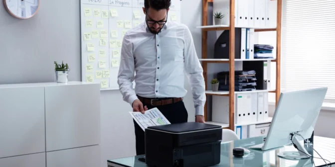 sejarah printer dot matrix