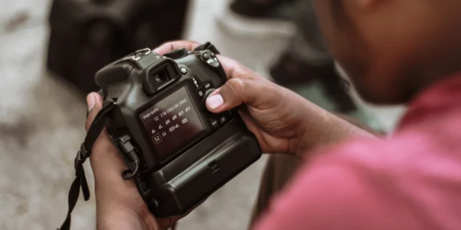 mengatur shutter speed 