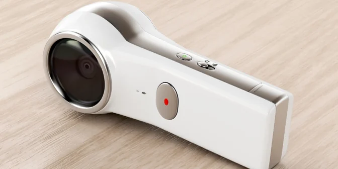 menggunakan kamera 360 derajat