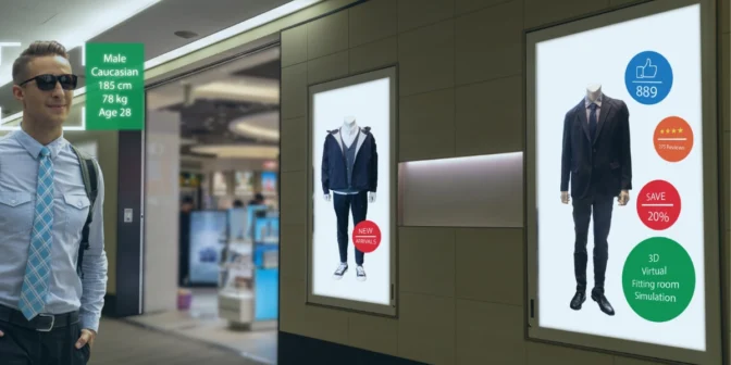 jenis digital signage