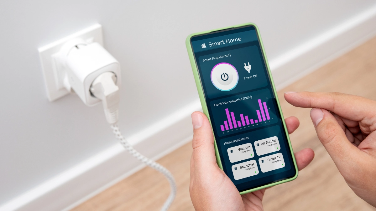 Gangguan pada server aplikasi smart plug