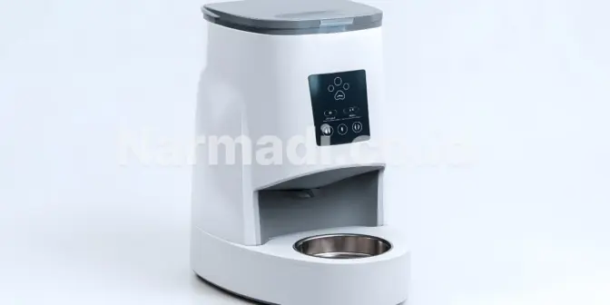 membersihkan smart feeder