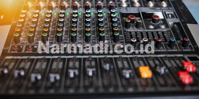 jenis mixer audio