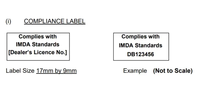 Panduan Labeling IMDA untuk Produsen dan Importir Produk ICT