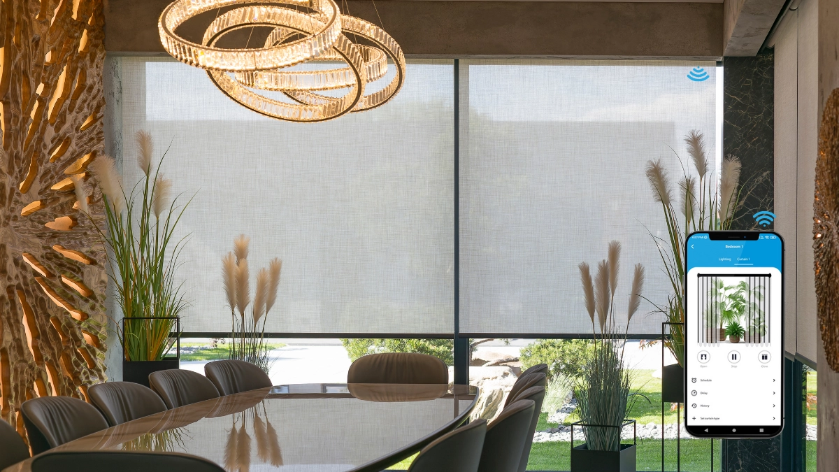 cara kerja smart curtain