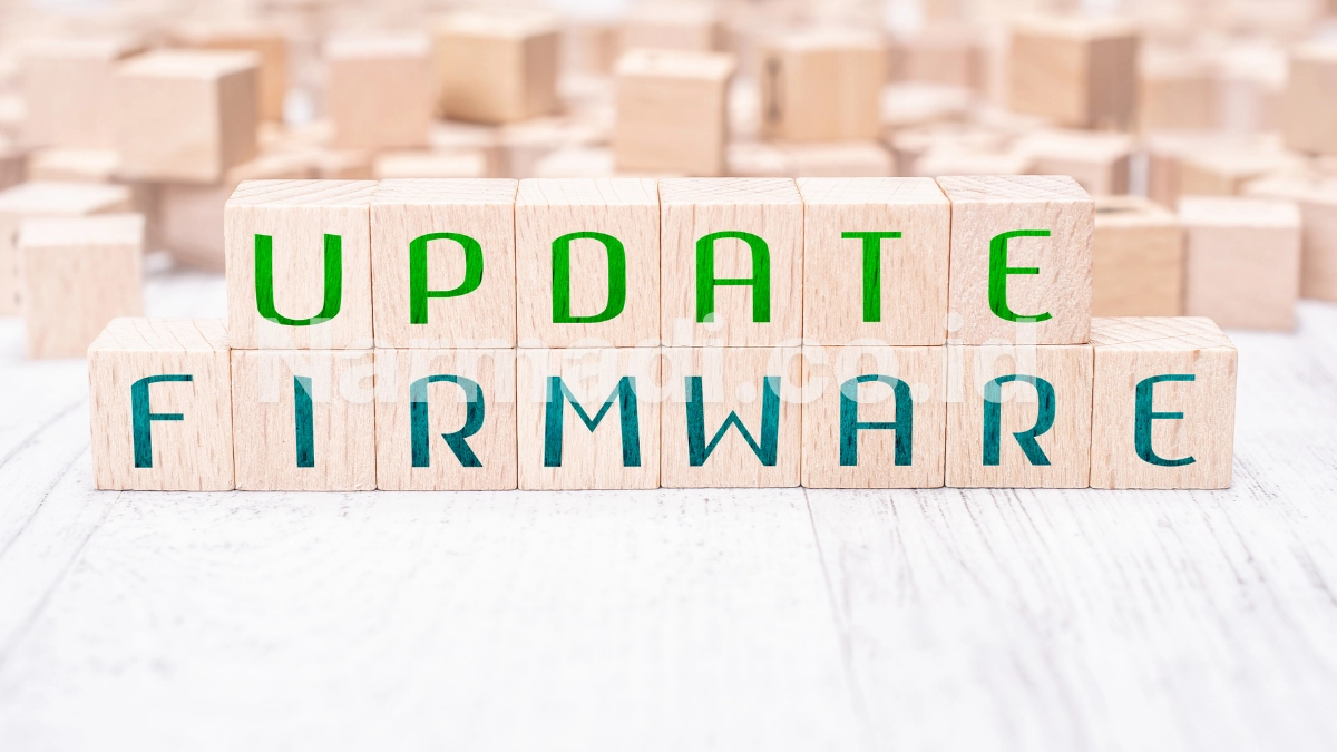 Perbarui firmware jika perangkat mendukung aplikasi khusus