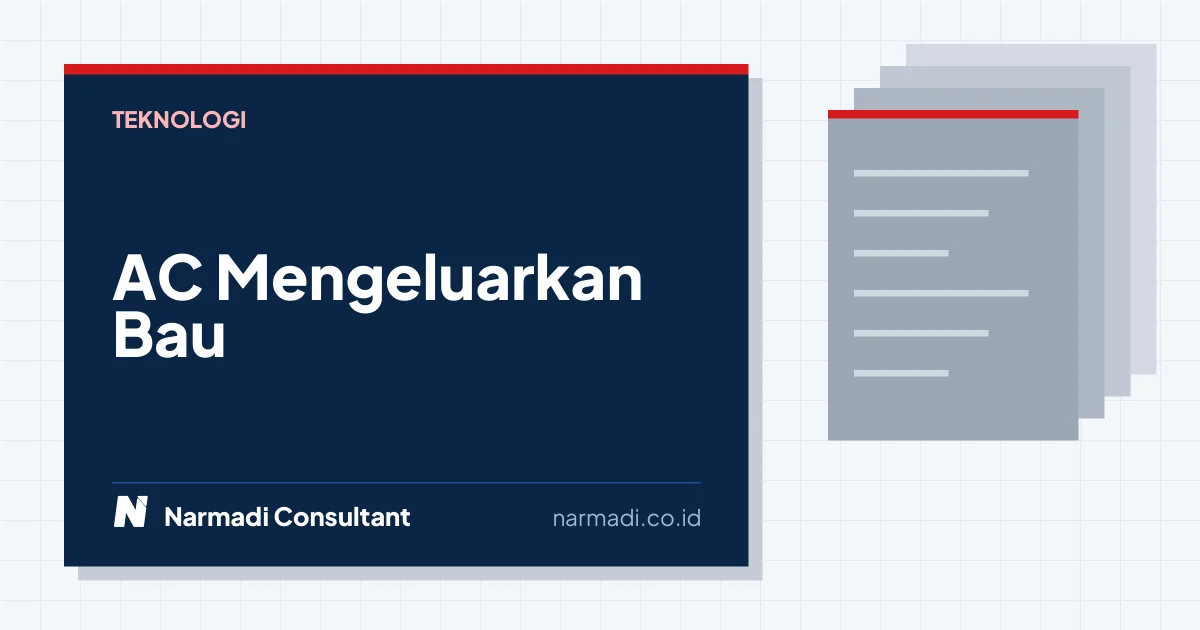 Kenapa AC Mengeluarkan Bau Gas? Kenali Bahaya dan Solusinya