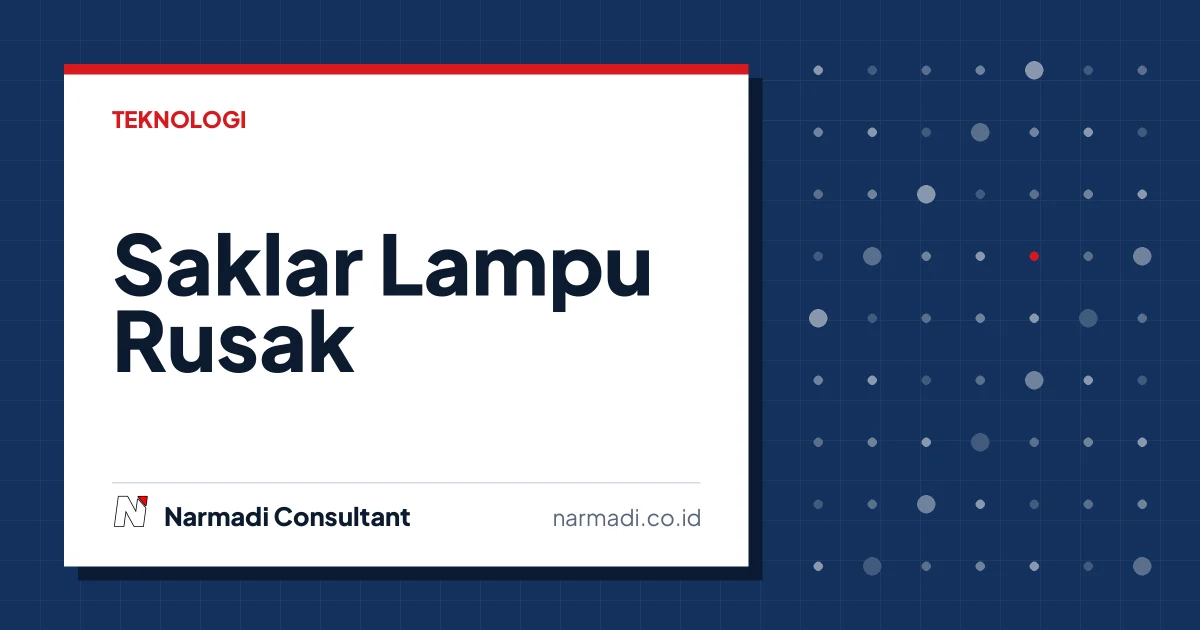 Saklar Lampu Rusak? Kenali 5 Tandanya Berikut ini