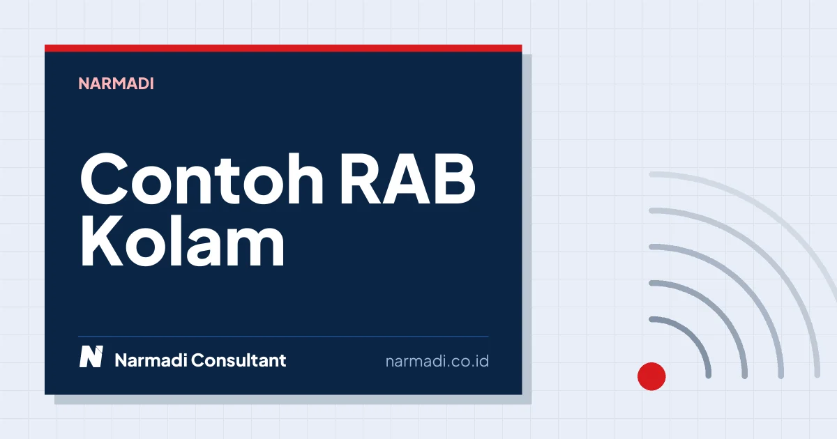 Contoh RAB Kolam Renang 8×3 Semi Overflow