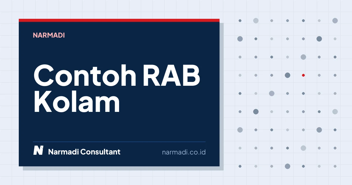Contoh RAB Kolam Renang Anak