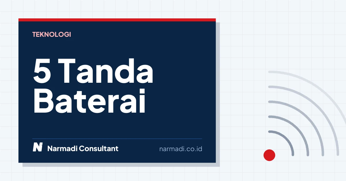 5 Tanda Baterai Laptop Bocor dan Cara Mengatasinya