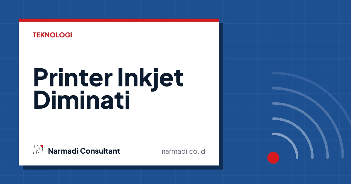 Printer Inkjet Diminati Karena Hasil Cetakan Tajam