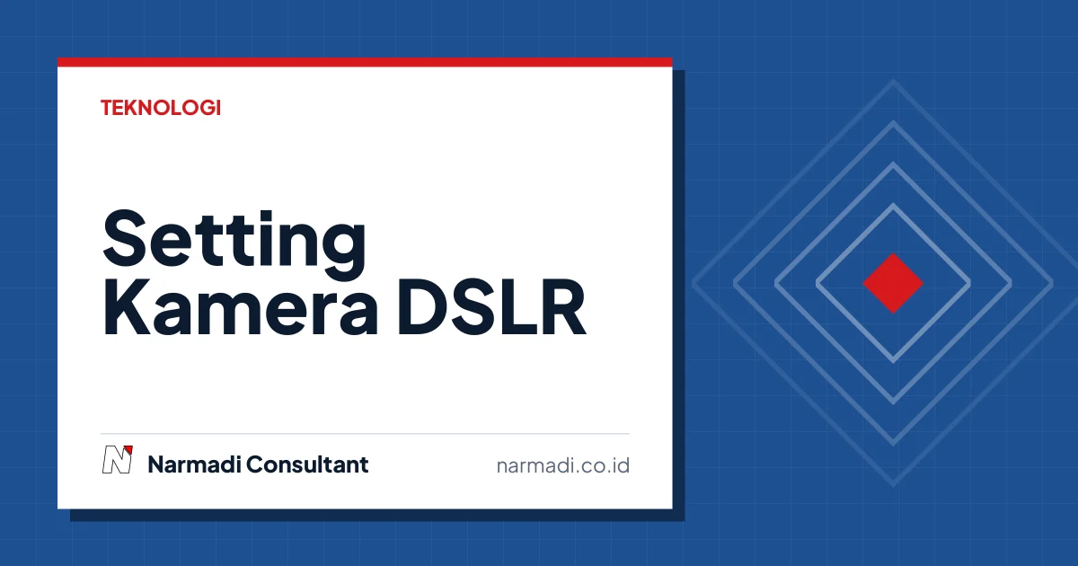 Setting Kamera DSLR Indoor untuk Fotografi Produk