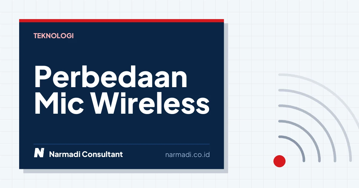 Perbedaan Mic Wireless UHF dan VHF