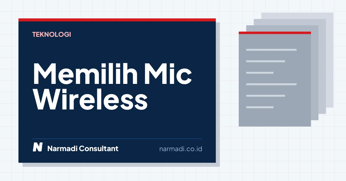 Memilih Mic Wireless untuk Karaoke di Rumah
