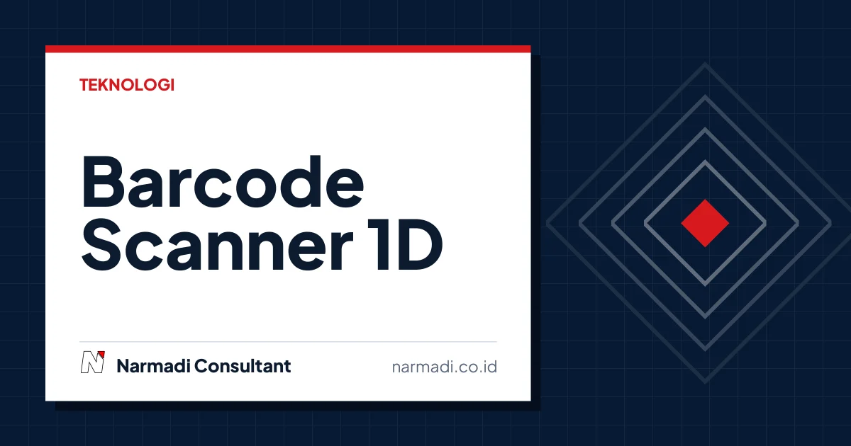 Apa itu Barcode Scanner 1D dan Kapan Sebaiknya Digunakan?