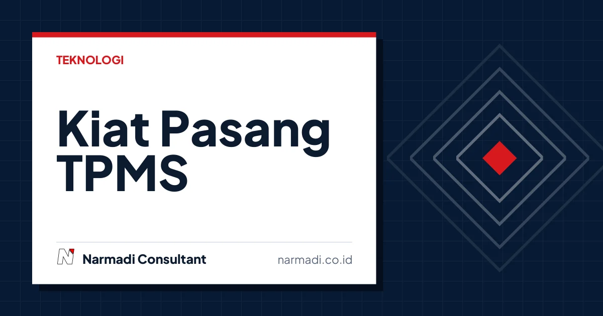 Kiat Pasang TPMS Sendiri agar Aman