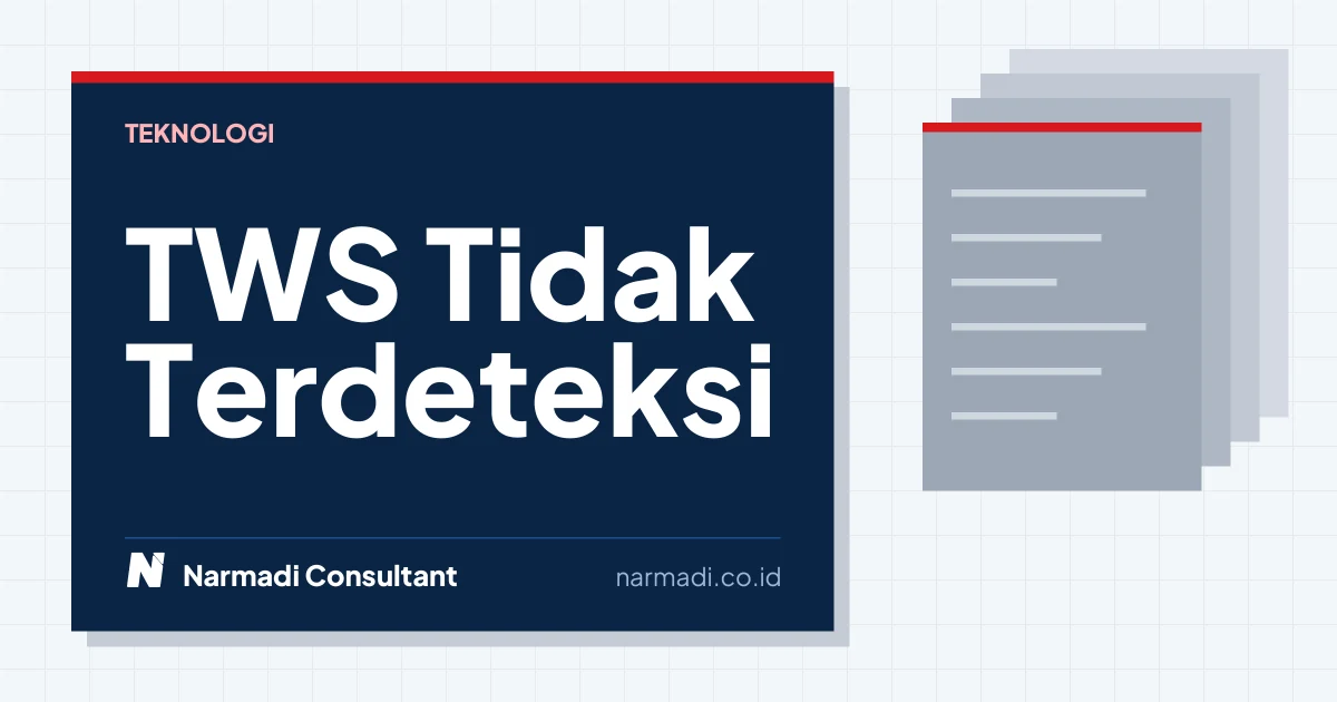 TWS Tidak Terdeteksi? Ini Penyebab dan Cara Mengatasinya