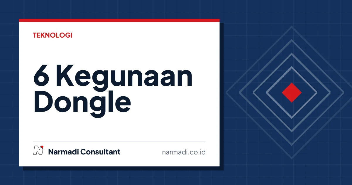 6 Kegunaan Dongle USB yang Mungkin Belum Anda Sadari