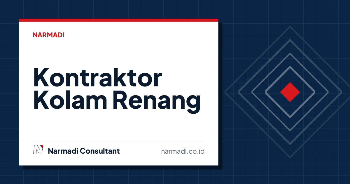 Tips Memilih Kontraktor Kolam Renang Bekasi Terbaik dan Terpercaya