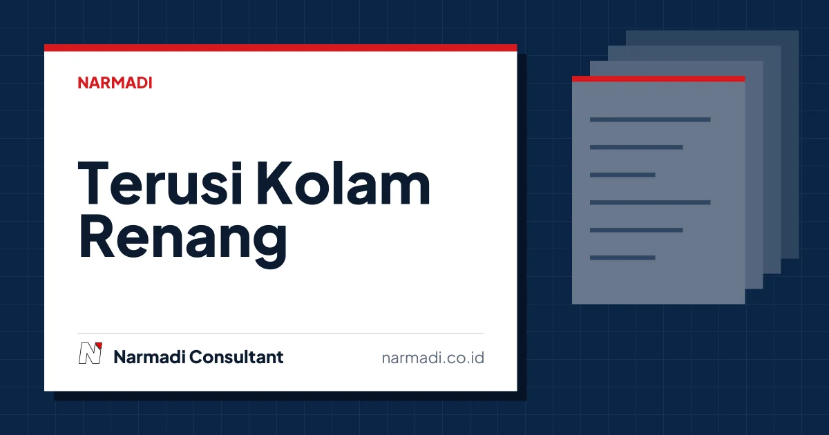 Mengenal Terusi Kolam Renang dan Penggunaannya