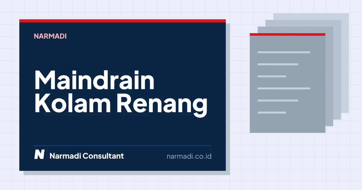 Maindrain Kolam Renang: Fungsi, Ukuran, dan Cara Pemasangannya