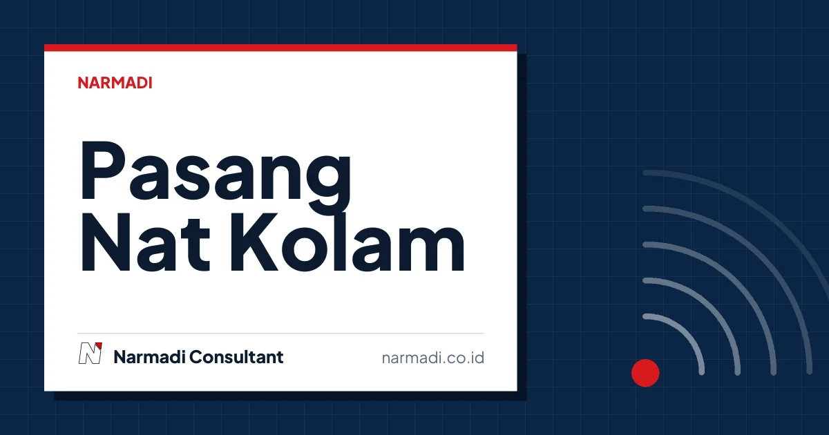 Cara Pasang Nat Kolam Renang yang Benar agar Tidak Bocor